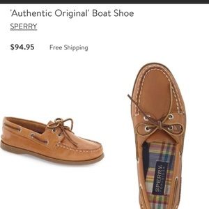 Sperry Authentic original boat shoes